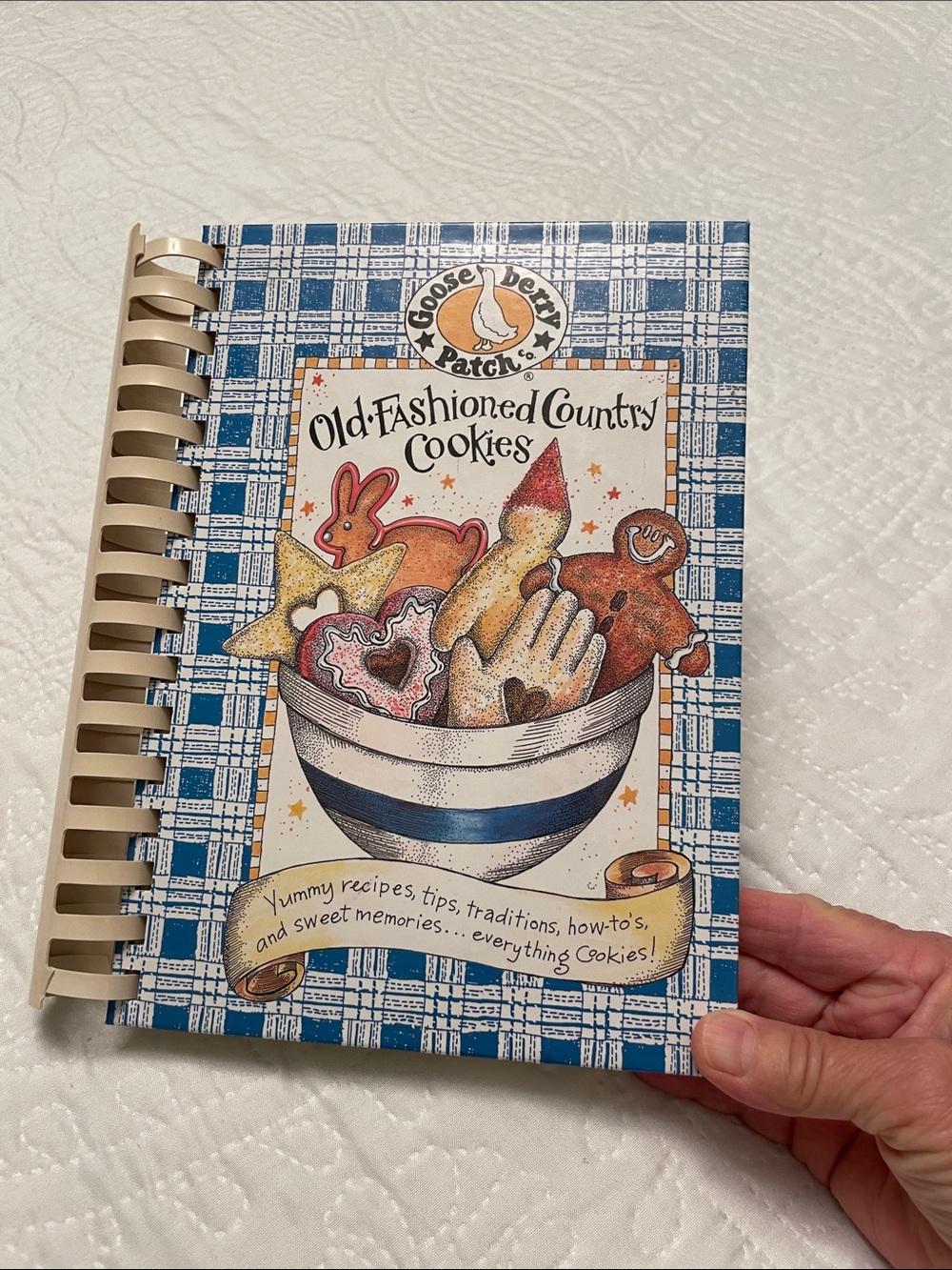 GOOSEBERRY PATCH Old Fashioned Country Cookies Recipe Book Hardback Cookbook
